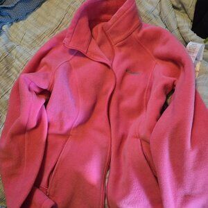 Columbia pink fleece
